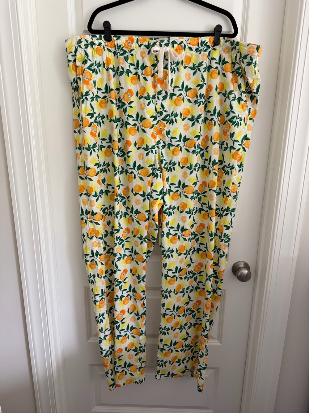 NWOT citrus pajama pants